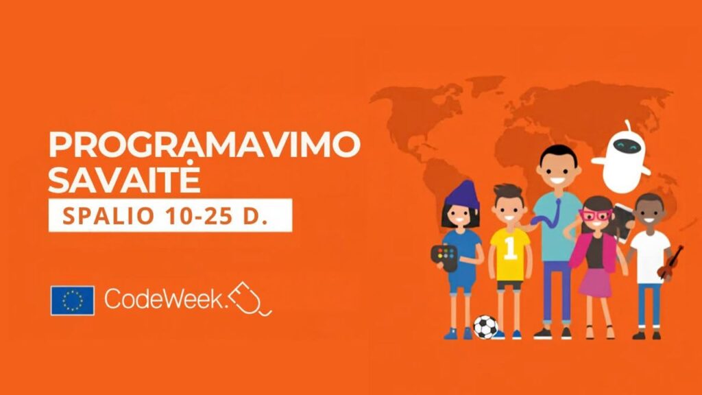 Programavimo savaitės veiklos moksleiviams