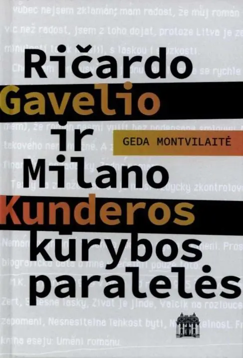 ricardo-gavelio-ir-milano-kunderos-kurybos-paraleles